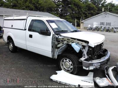 2014 Ford F150, white — VIN 1FTNF1CF0EKD48161, IAAI