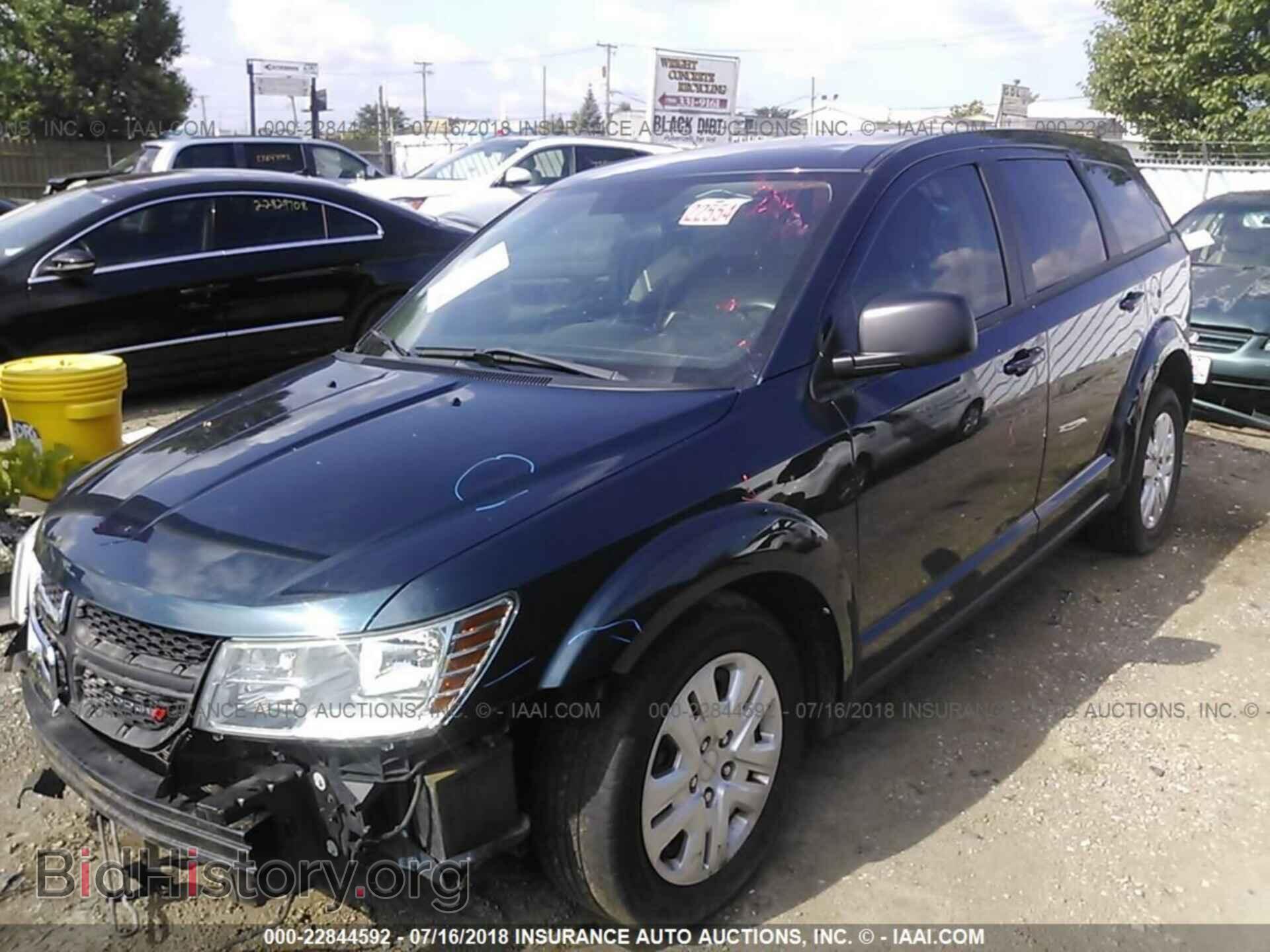 2013 Dodge Journey - VIN: 3C4PDCAB2DT687768 - Фото 2