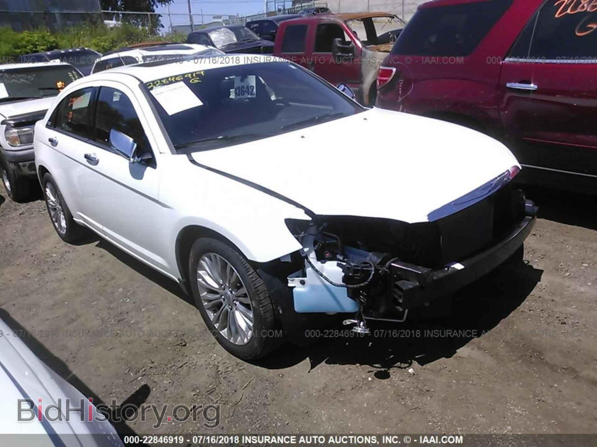 Фотография 1C3CCBCG6CN230498 - Chrysler 200 2012