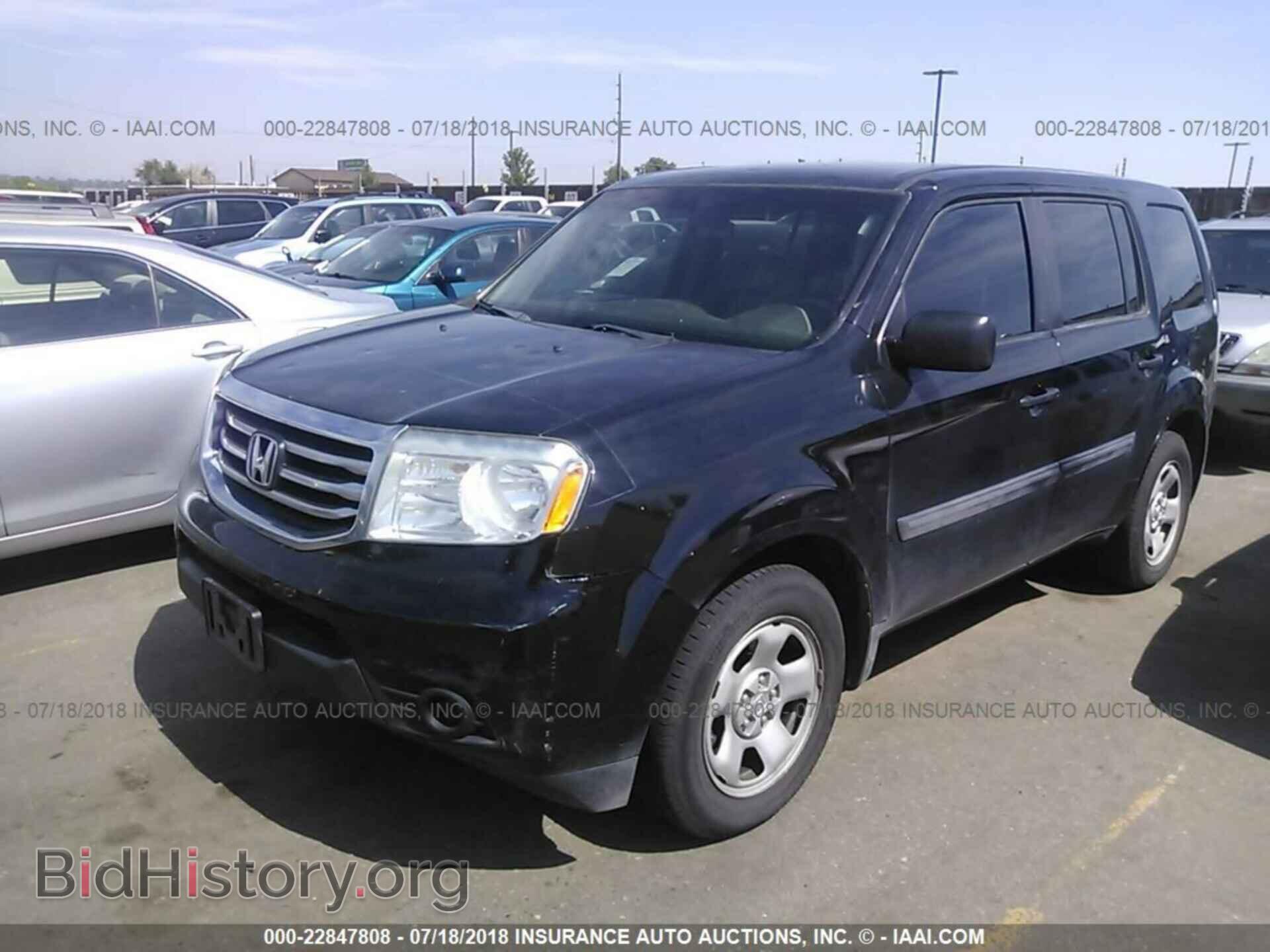 2012 Honda Pilot - VIN: 5FNYF4H29CB084940 - Фото 2