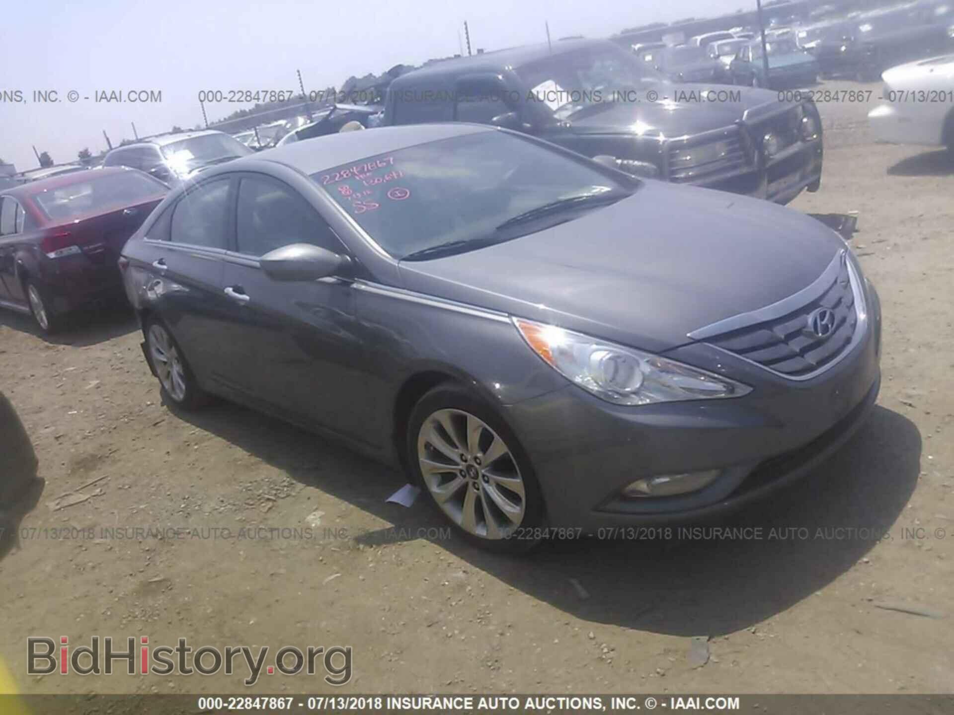 Photo 5NPEC4AC7CH441161 - Hyundai Sonata 2012