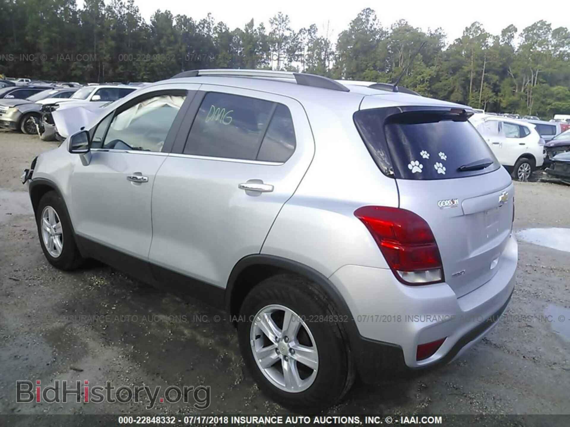 2017 Chevrolet Trax - VIN: 3GNCJLSB2HL282996 - Фото 3
