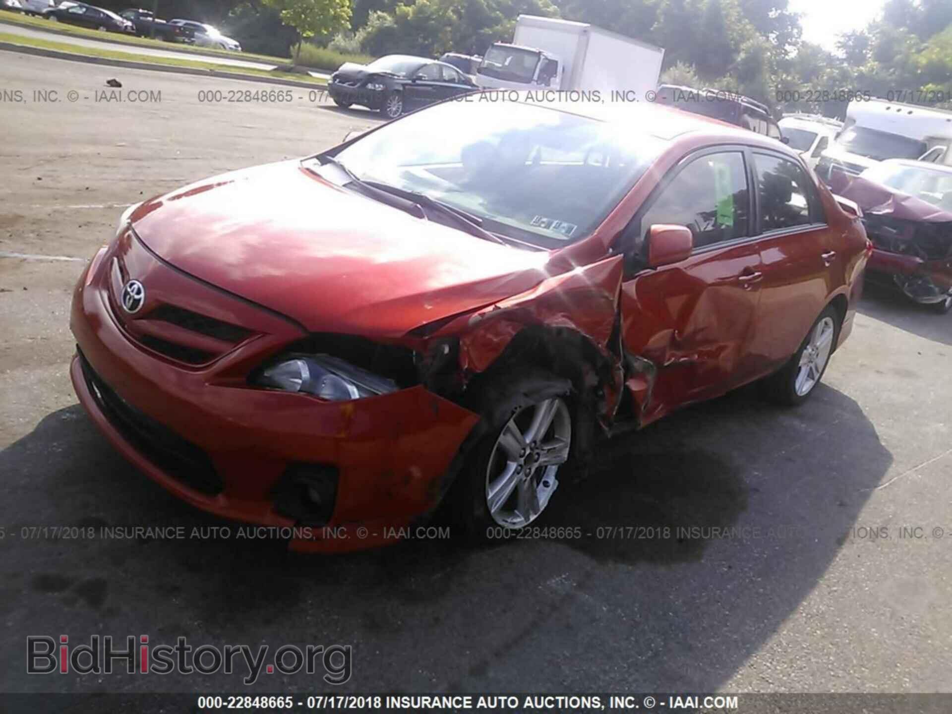2013 Toyota Corolla - VIN: 2T1BU4EE7DC094396 - Фото 2