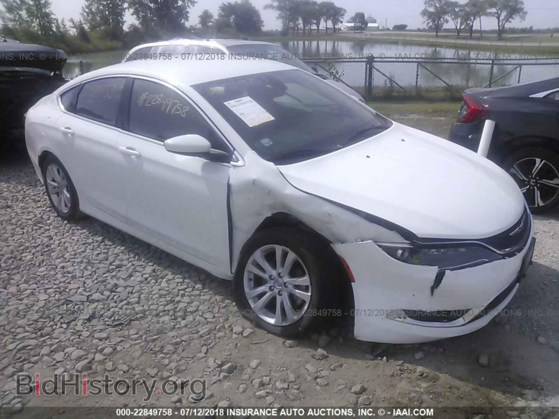 Photo 1C3CCCAB6FN728671 - Chrysler 200 2015