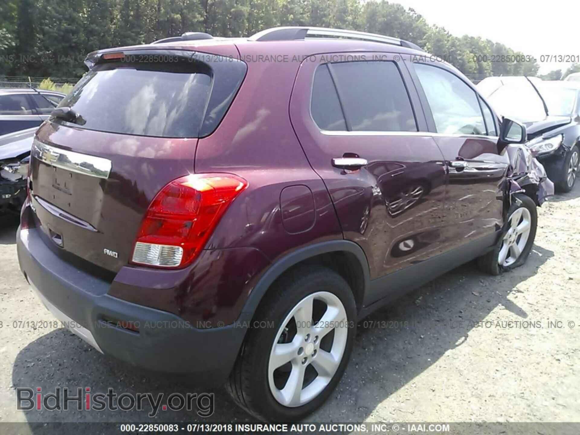 2016 Chevrolet Trax - VIN: 3GNCJRSB9GL162436 - Фото 4