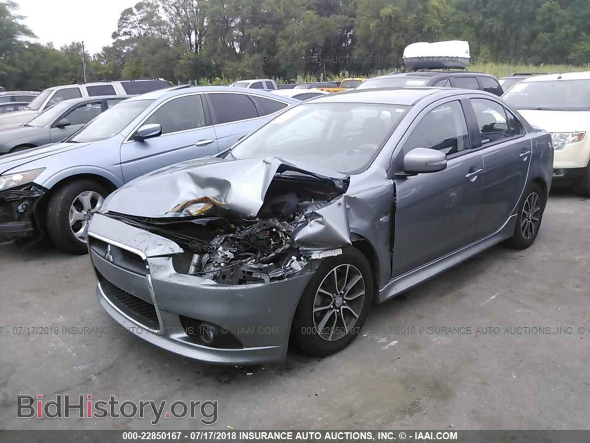2015 Mitsubishi Lancer - VIN: JA32V2FW3FU011348 - Фото 2