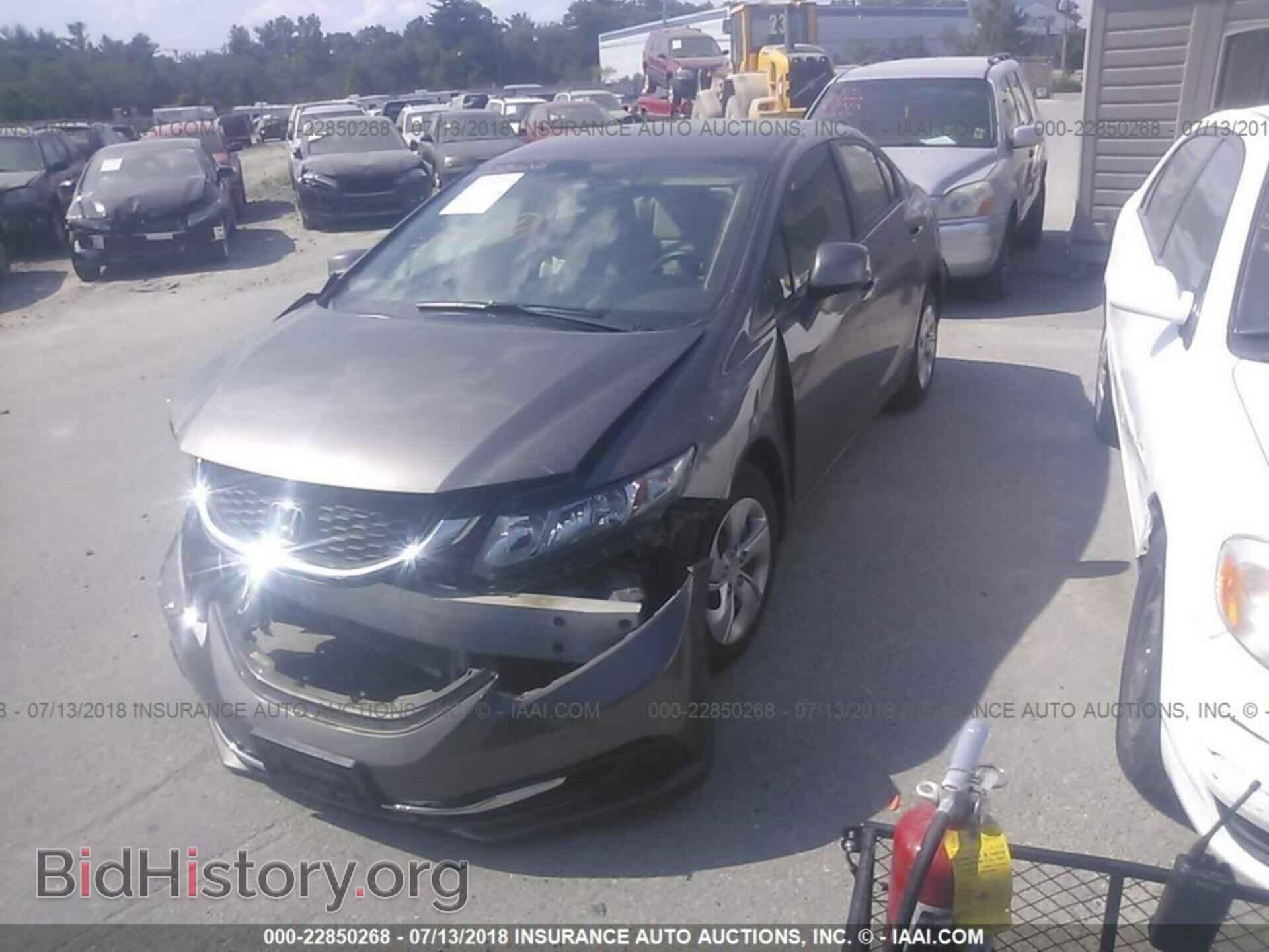2013 Honda Civic - VIN: 2HGFB2F52DH603246 - Фото 2