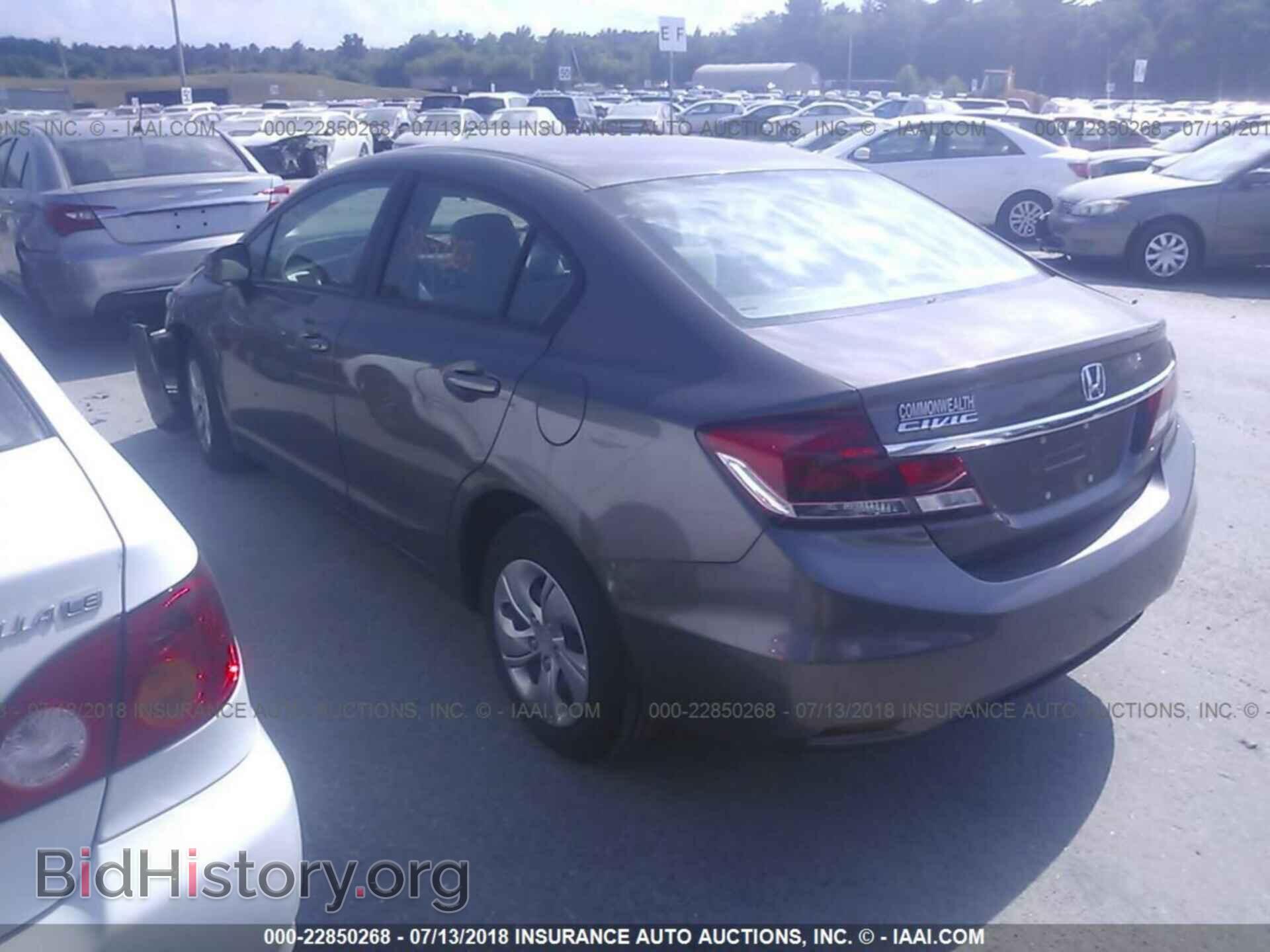 2013 Honda Civic - VIN: 2HGFB2F52DH603246 - Фото 3