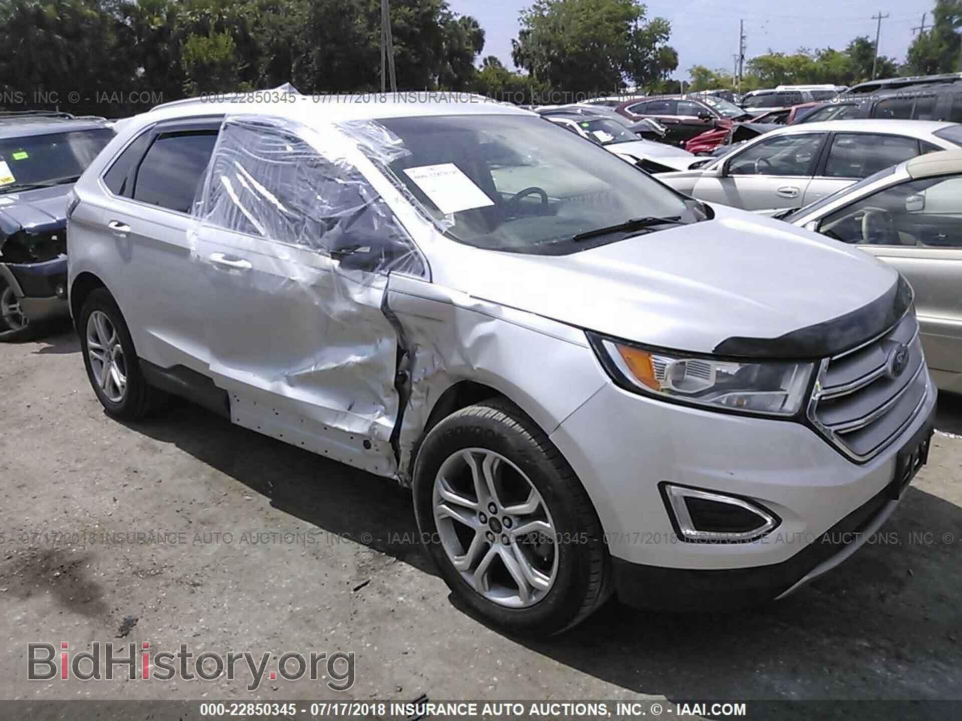 Фотография 2FMTK3K83FBB24939 - FORD EDGE 2015