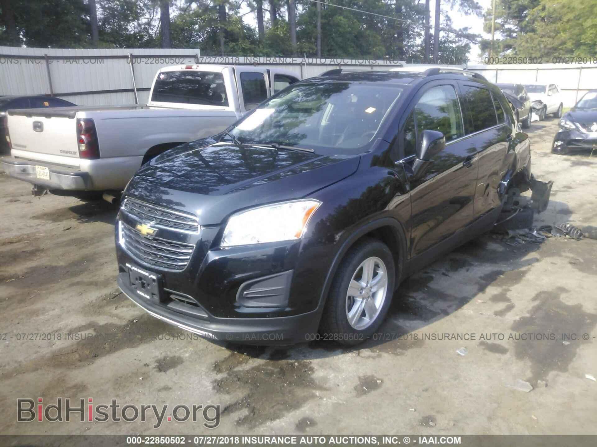 2016 Chevrolet Trax - VIN: KL7CJLSB8GB669946 - Фото 2