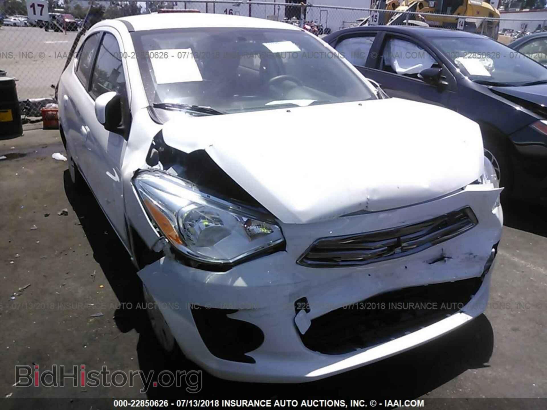 Фотография ML32F3FJ5HHF09965 - Mitsubishi Mirage 2017