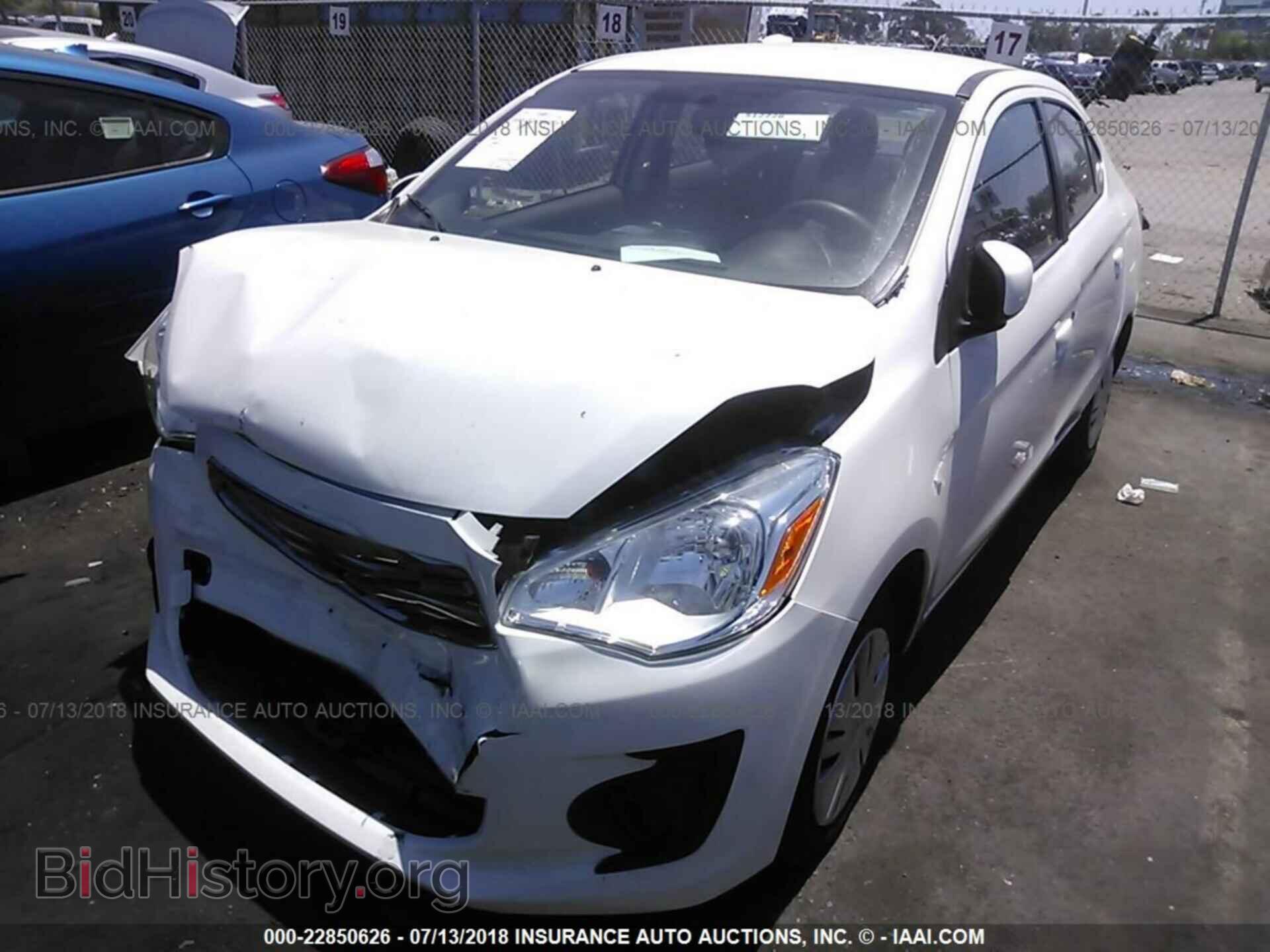 2017 Mitsubishi Mirage - VIN: ML32F3FJ5HHF09965 - Фото 2