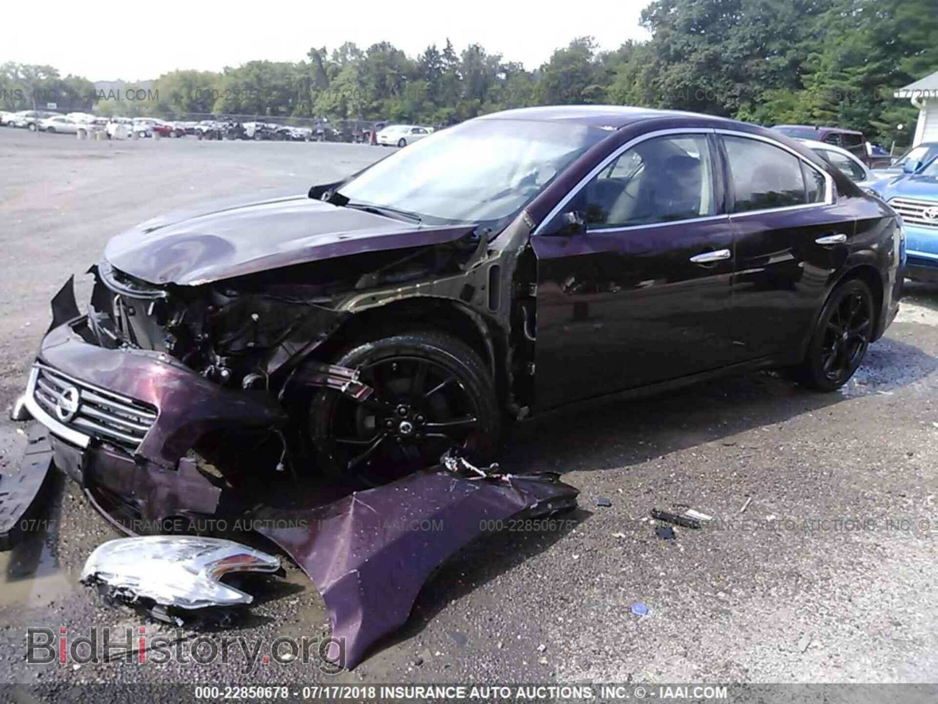 2014 Nissan Maxima - VIN: 1N4AA5AP4EC479514 - Фото 2