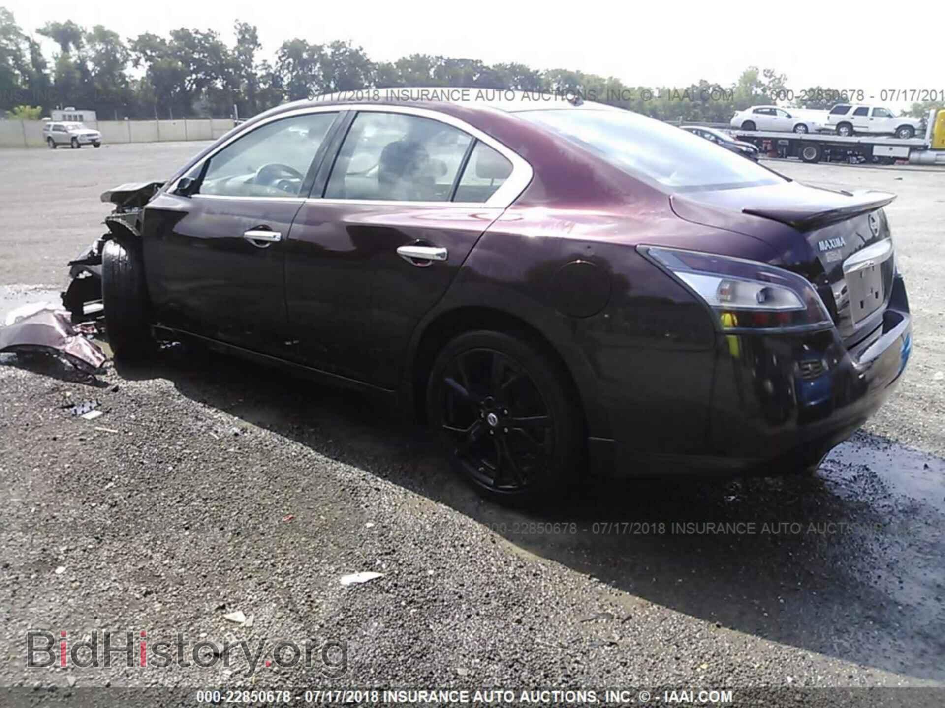 2014 Nissan Maxima - VIN: 1N4AA5AP4EC479514 - Фото 3