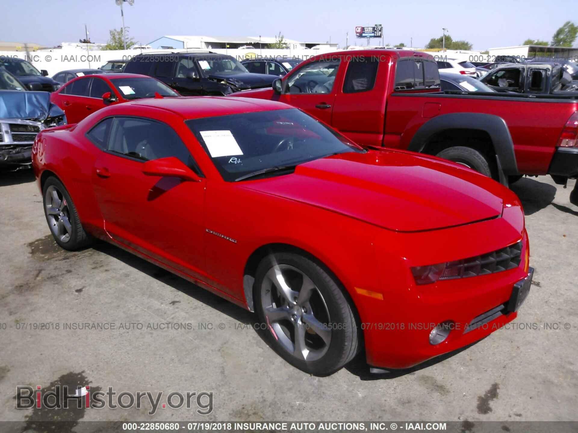Фотография 2G1FB1E3XD9150098 - Chevrolet Camaro 2013