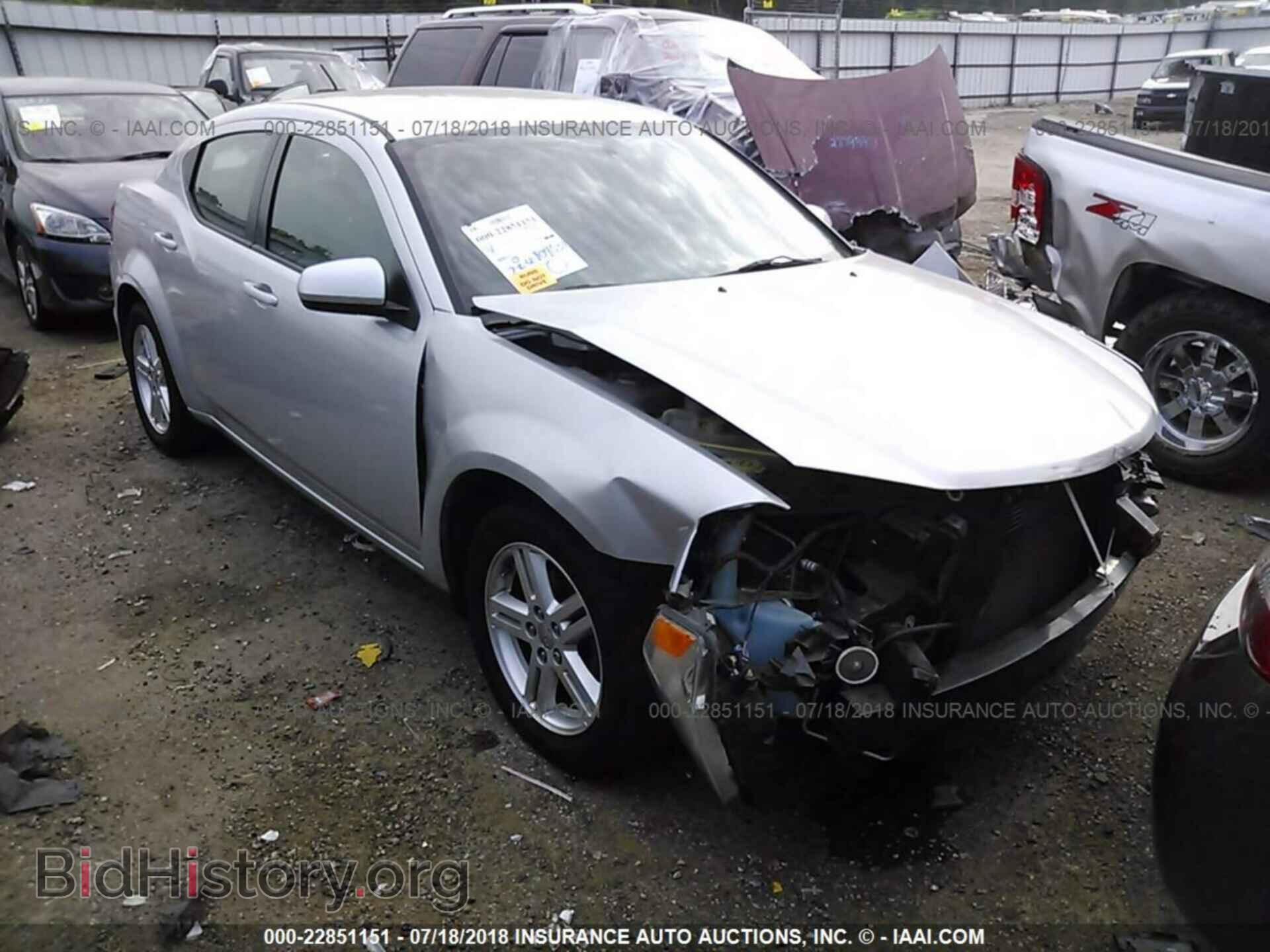 Photo 1C3CDZCB8CN147861 - Dodge Avenger 2012