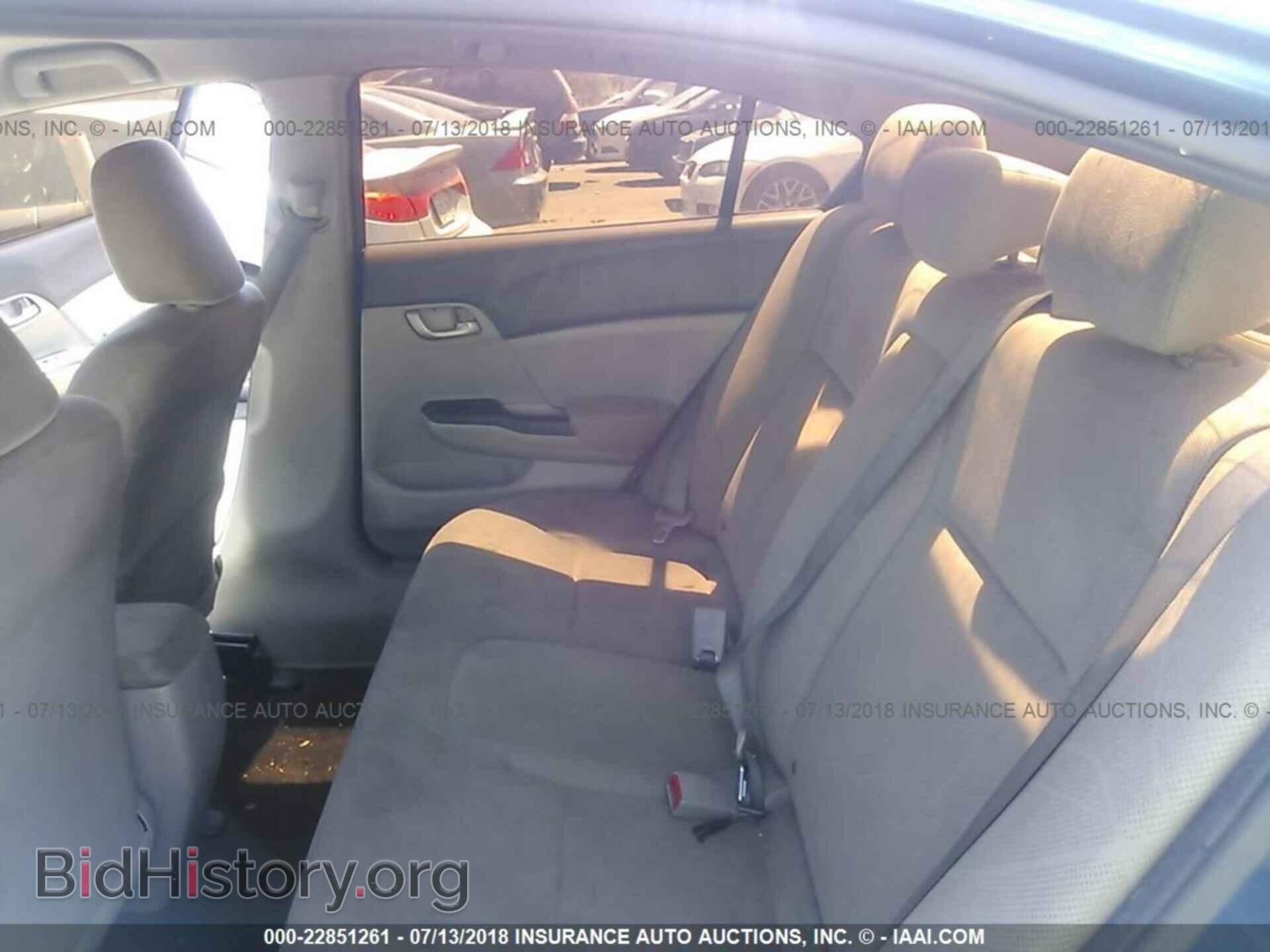 2012 Honda Civic - VIN: 19XFB2F55CE018346 - Фото 8