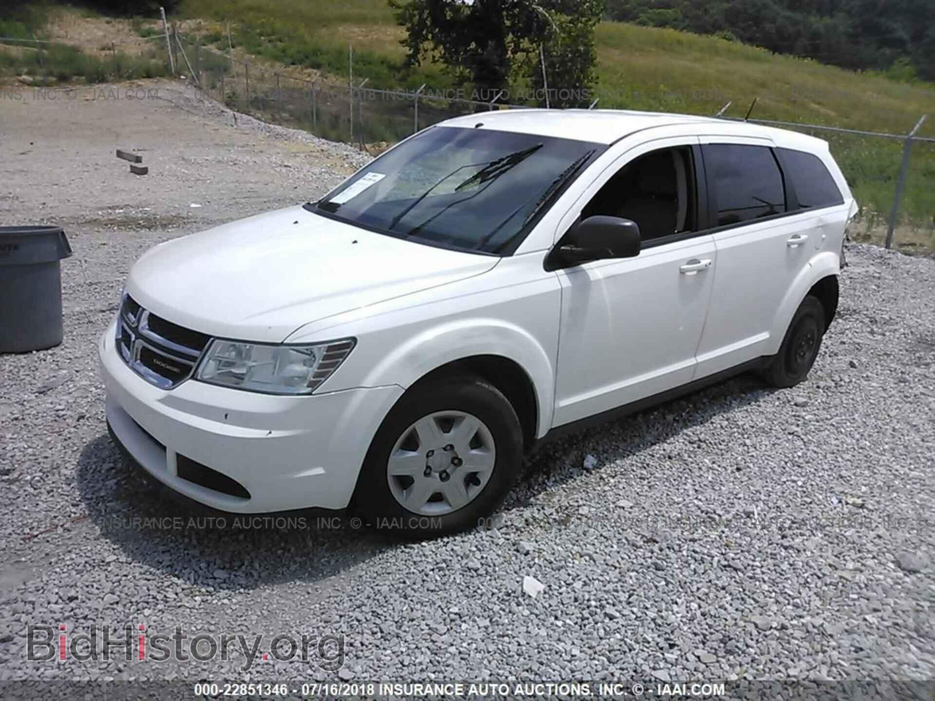 2012 DODGE JOURNEY - VIN: 3C4PDCAB4CT141035 - Фото 2