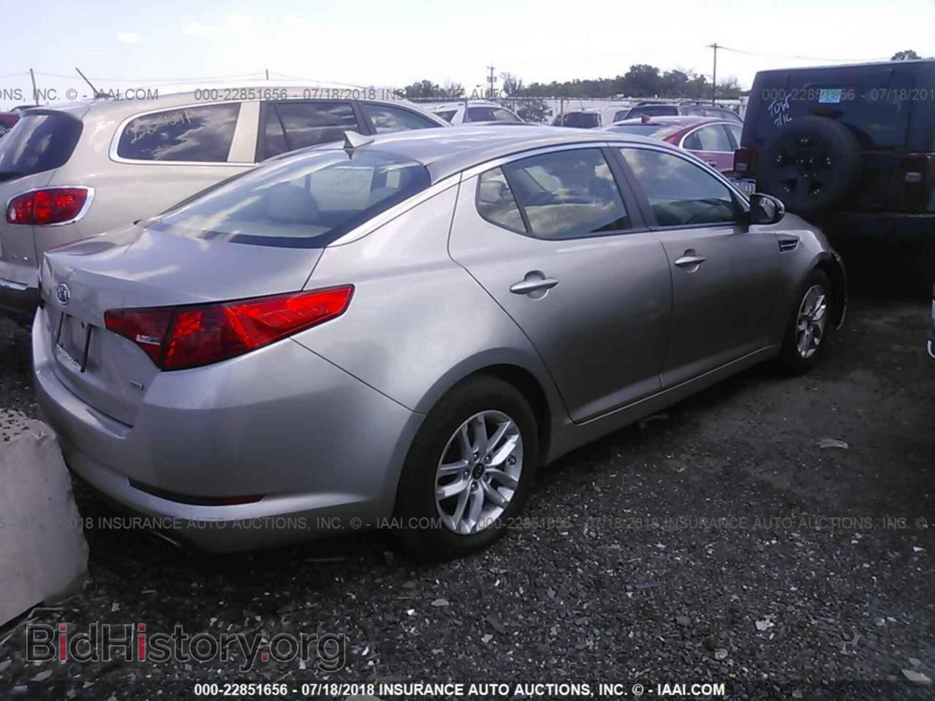 2011 Kia Optima - VIN: KNAGM4A77B5059362 - Фото 4