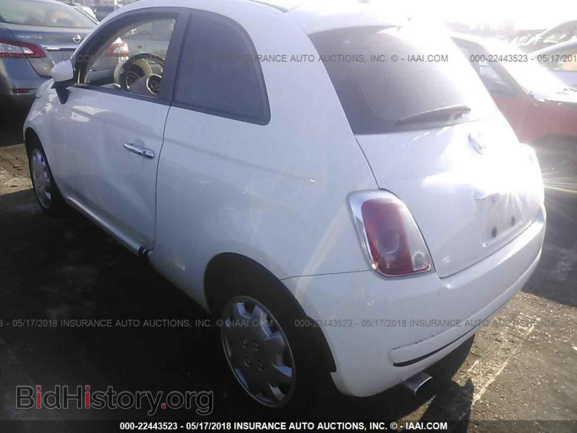 2012 FIAT 500 - VIN: 3C3CFFAR4CT181806 - Фото 3
