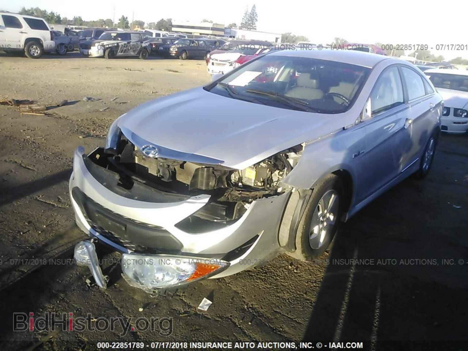 2012 Hyundai Sonata - VIN: KMHEC4A46CA045203 - Photo 2