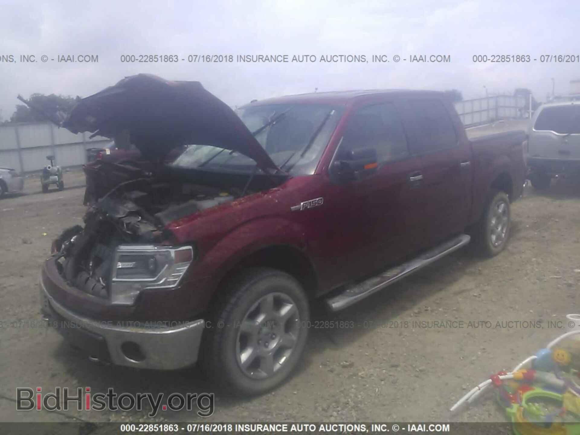 2014 Ford F150 - VIN: 1FTFW1EF6EKF68356 - Фото 2