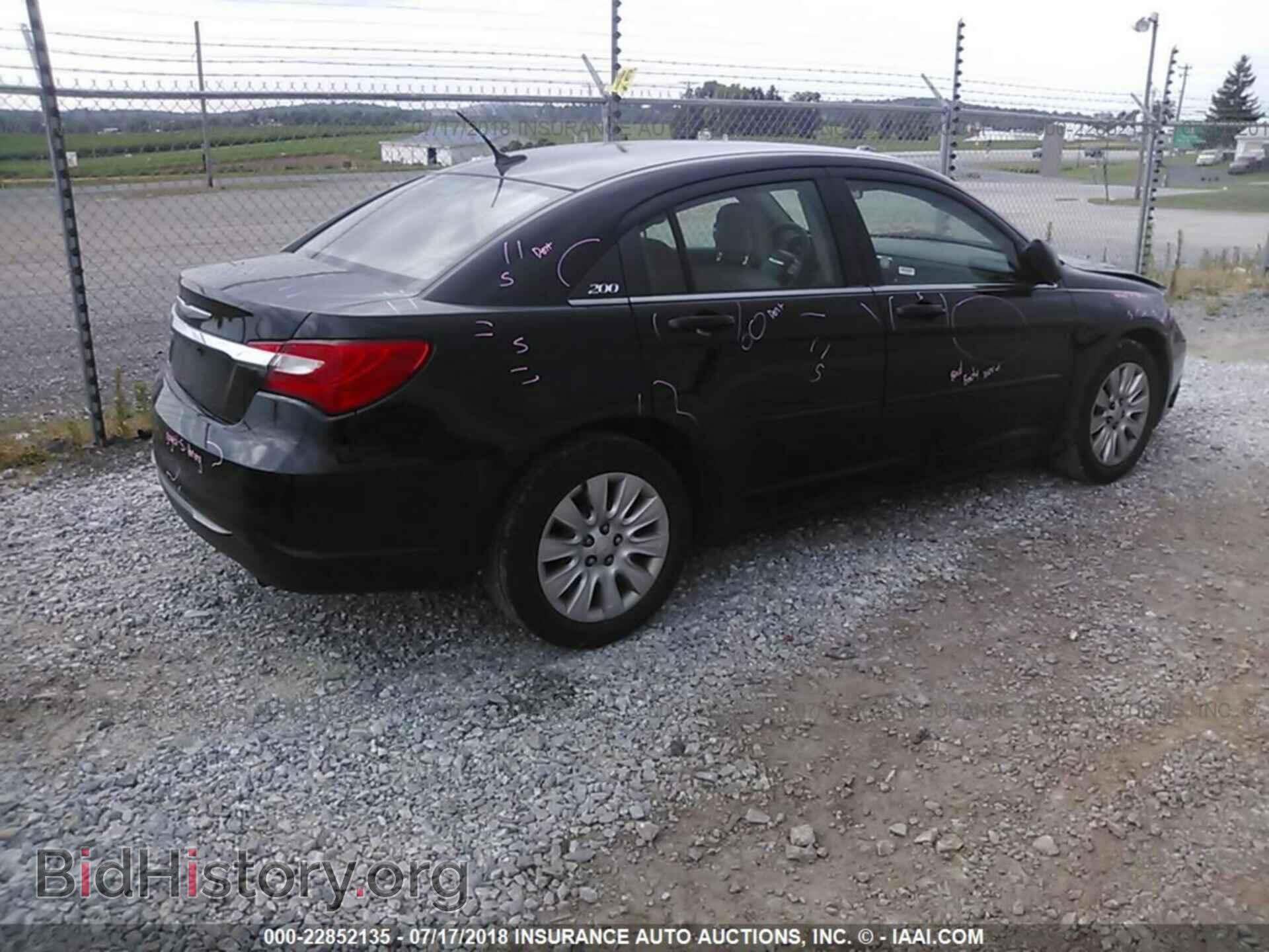 2012 Chrysler 200 - VIN: 1C3CCBAB3CN190744 - Фото 4