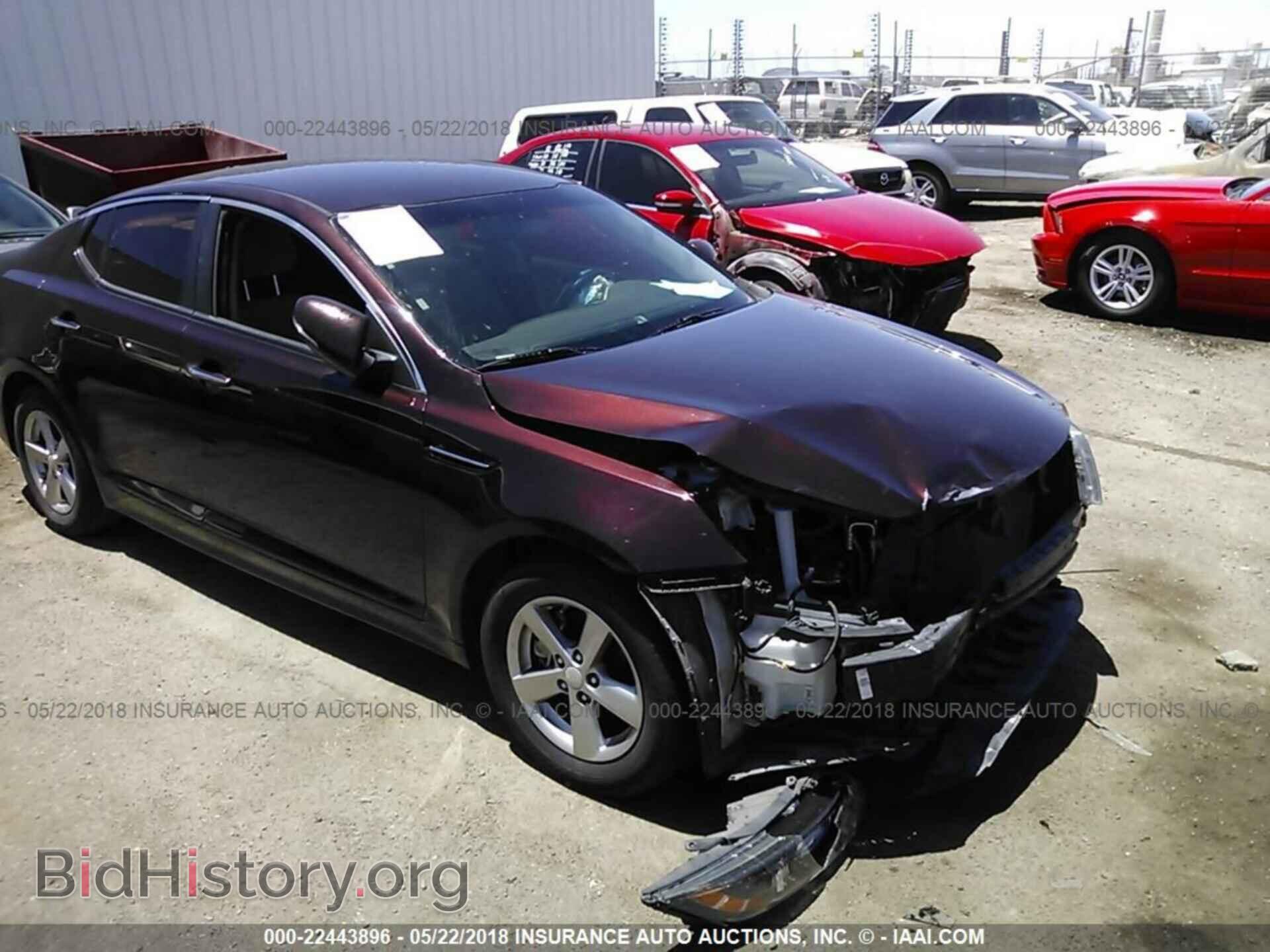 Photo 5XXGM4A72FG378902 - KIA OPTIMA 2015
