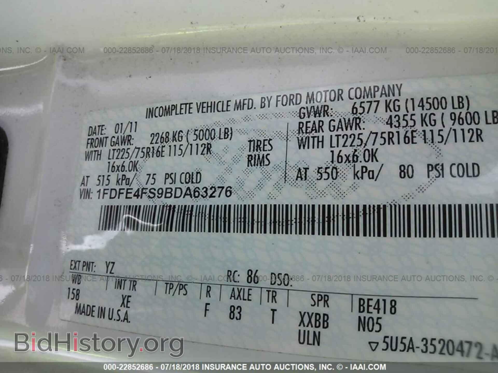2011 Ford Econoline - VIN: 1FDFE4FS9BDA63276 - Photo 10