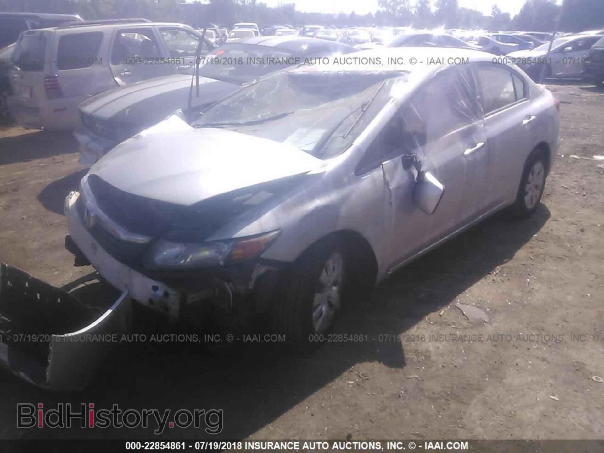 2012 Honda CIVIC (VIN 19XFB2F56CE003807) — фото 2 из 10