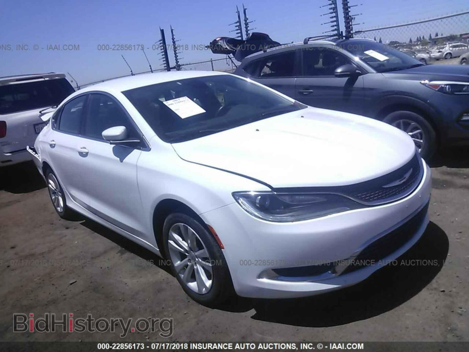 Фотография 1C3CCCAB7FN666861 - Chrysler 200 2015