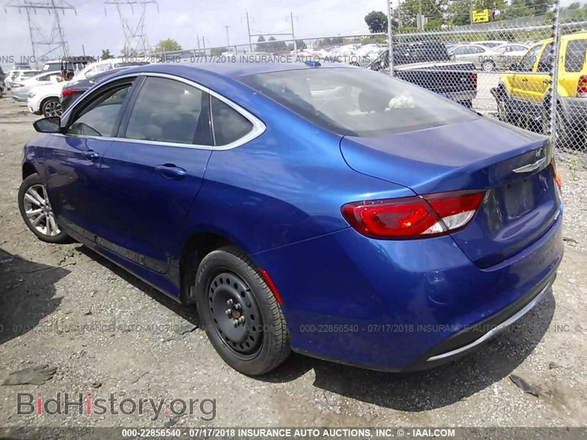2015 Chrysler 200 - VIN: 1C3CCCAB7FN658064 - Photo 3