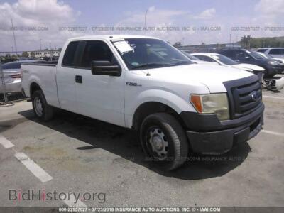 2011 Ford F150, белый — VIN 1FTEX1EMXBFB71597, IAAI