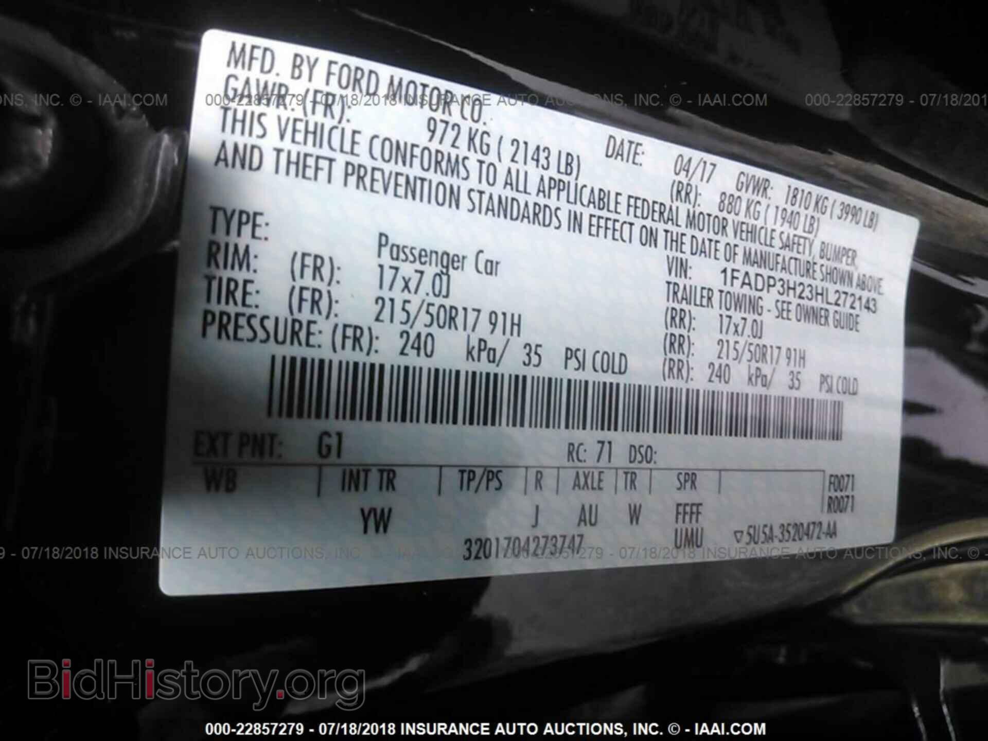 2017 Ford Focus - VIN: 1FADP3H23HL272143 - Photo 9