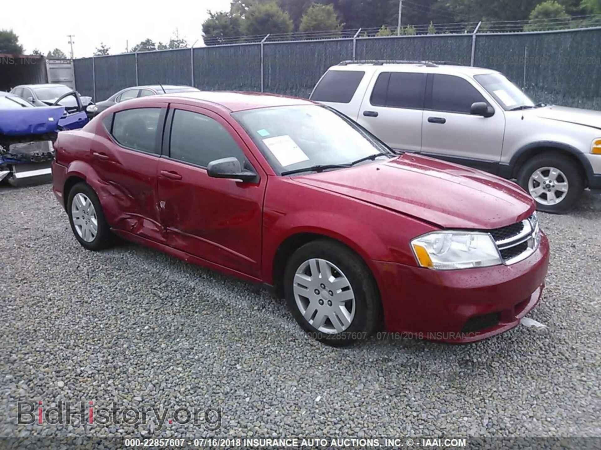 Photo 1C3CDZAB3DN590116 - Dodge Avenger 2013