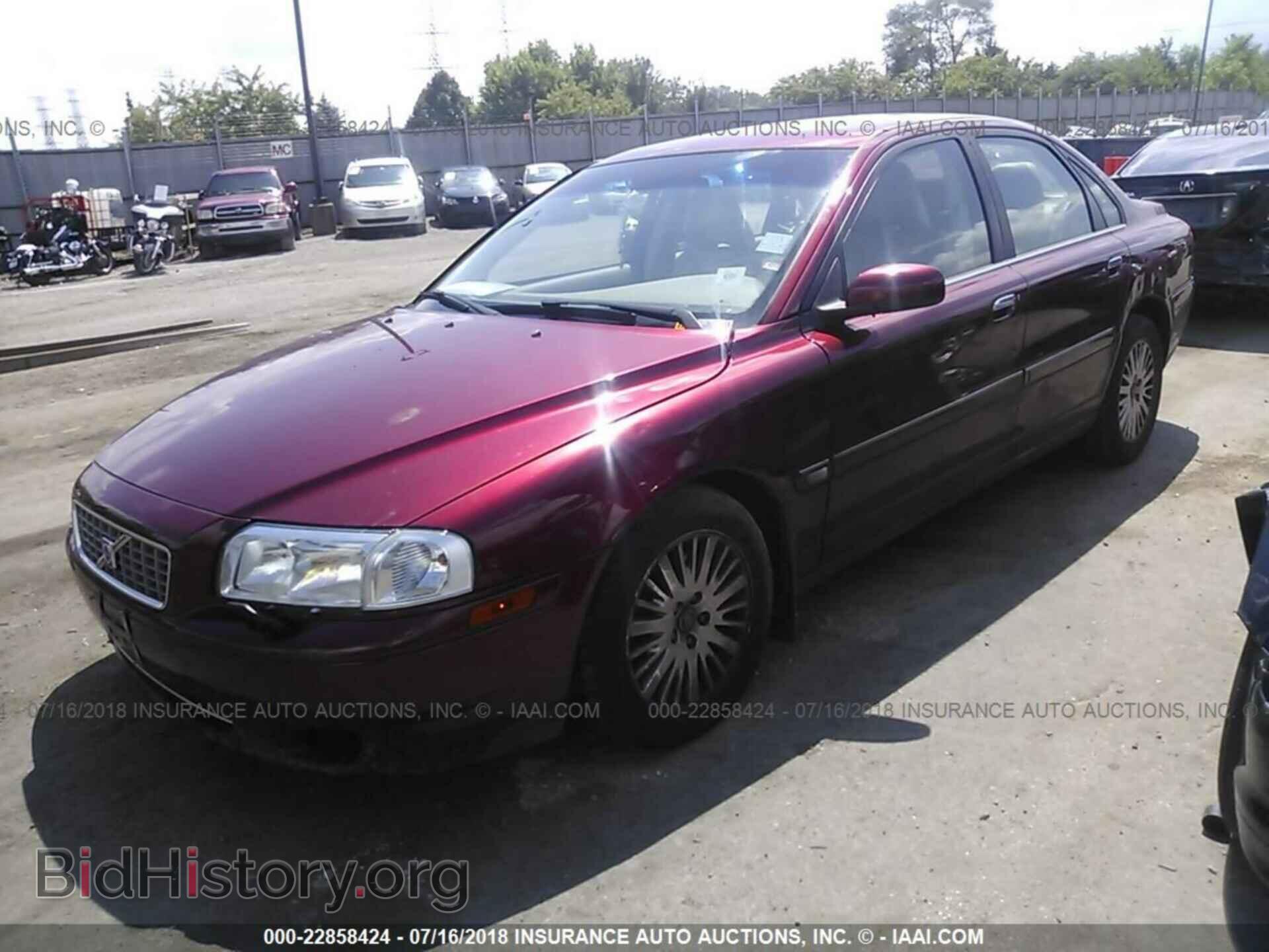 2004 VOLVO S80 - VIN: YV1TS92D041350976 - Фото 2