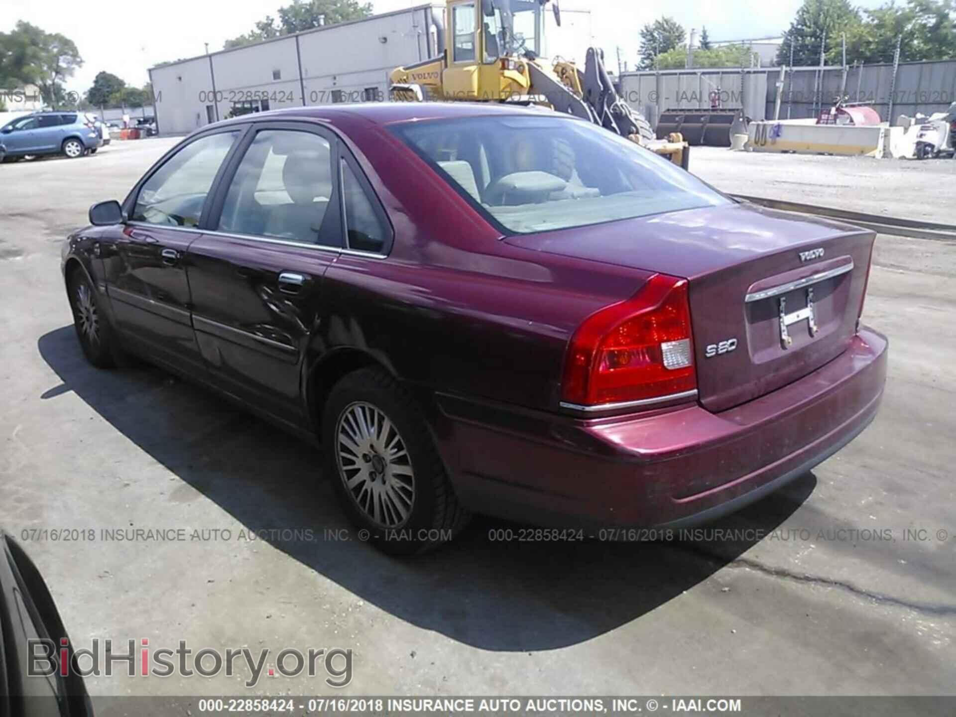 2004 VOLVO S80 - VIN: YV1TS92D041350976 - Фото 3