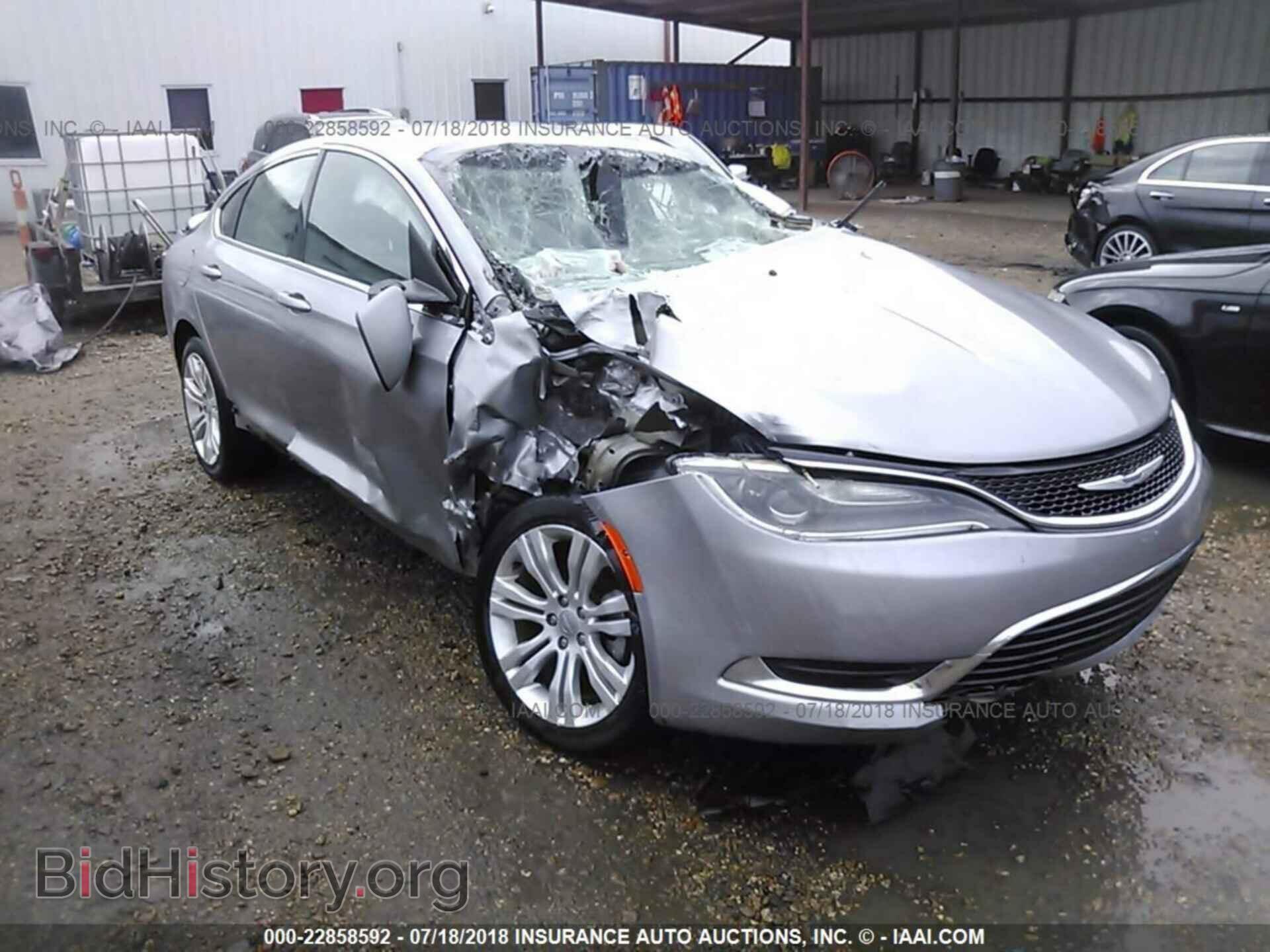 Photo 1C3CCCAB2GN119160 - Chrysler 200 2016