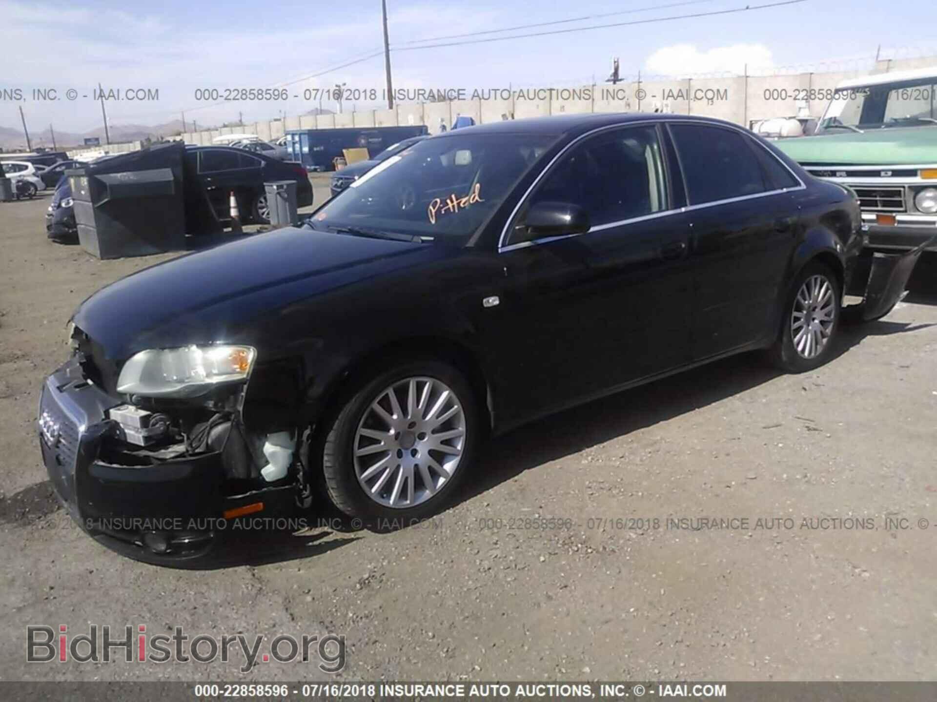 2006 AUDI A4 - VIN: WAUAF78E06A255310 - Фото 2