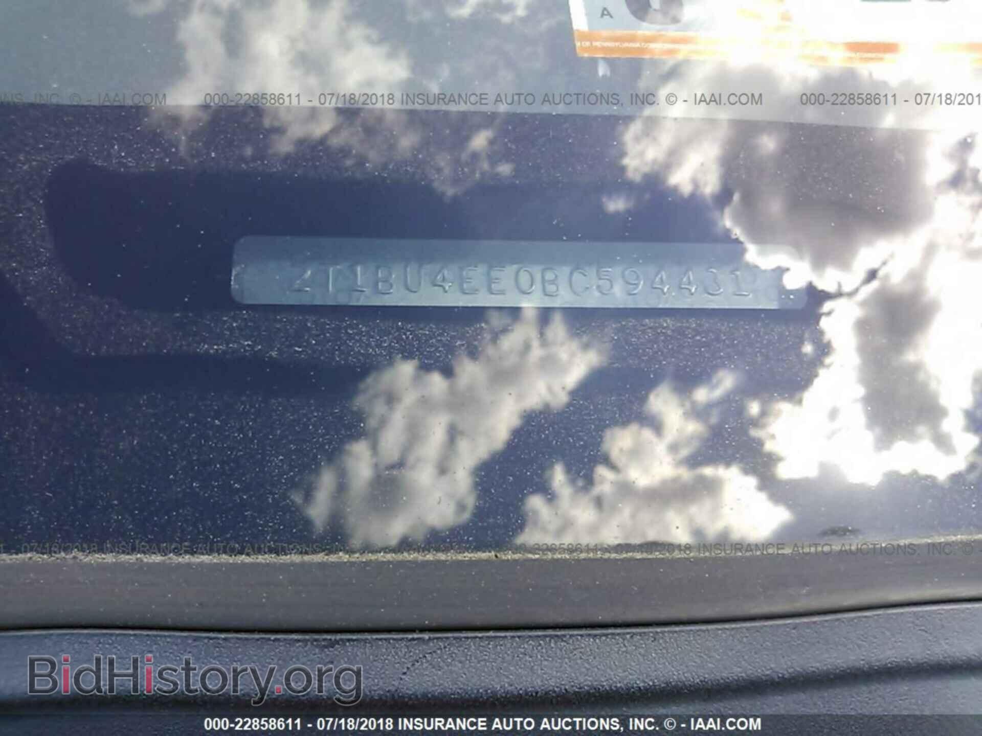 2011 Toyota Corolla - VIN: 2T1BU4EE0BC594431 - Фото 9