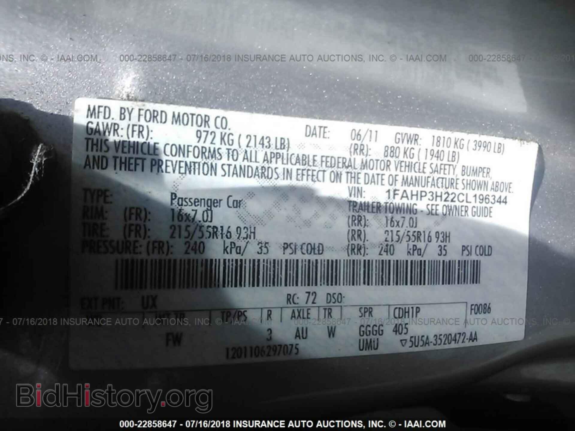 2012 Ford Focus - VIN: 1FAHP3H22CL196344 - Photo 9