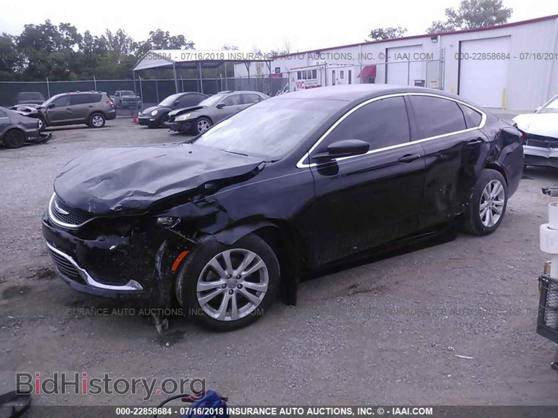 2015 Chrysler 200 - VIN: 1C3CCCAB5FN646964 - Фото 2