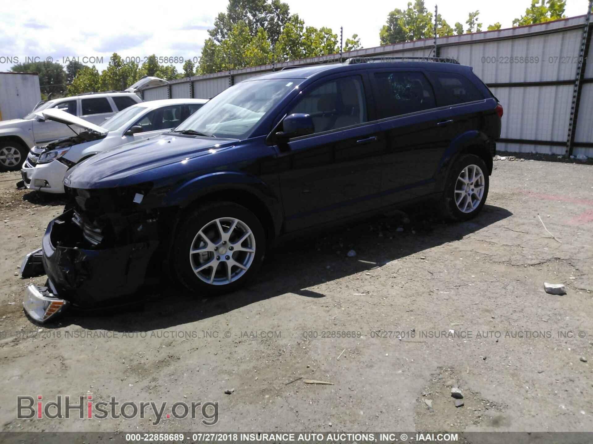 2017 Dodge Journey - VIN: 3C4PDCBG5HT637477 - Фото 2