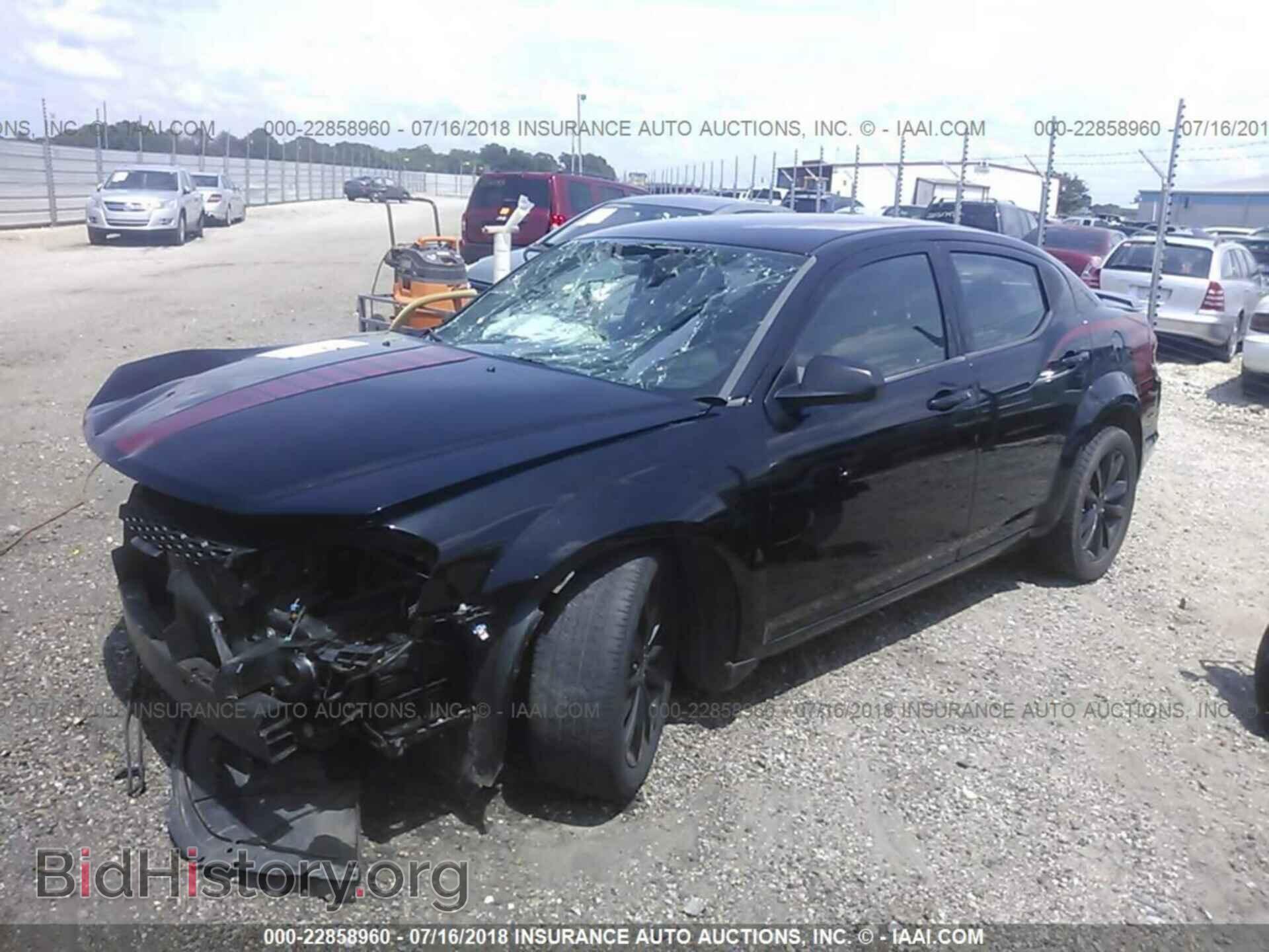 2014 Dodge Avenger - VIN: 1C3CDZAB0EN223921 - Фото 2