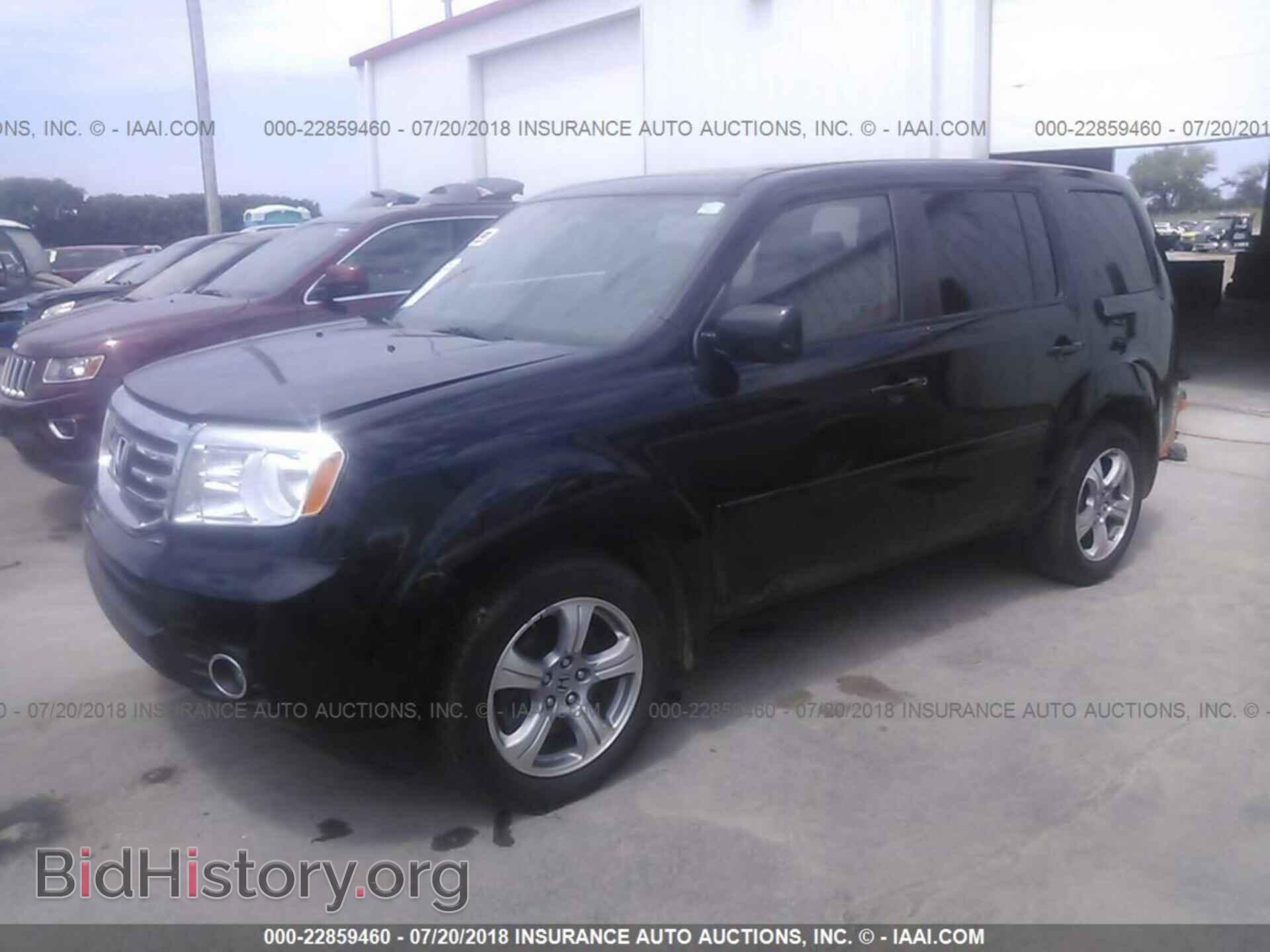 2014 Honda Pilot - VIN: 5FNYF4H59EB041454 - Фото 2