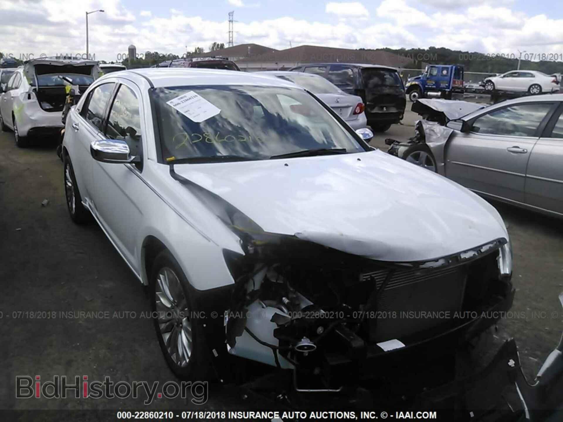 Фотография 1C3CCBCB5CN144202 - Chrysler 200 2012