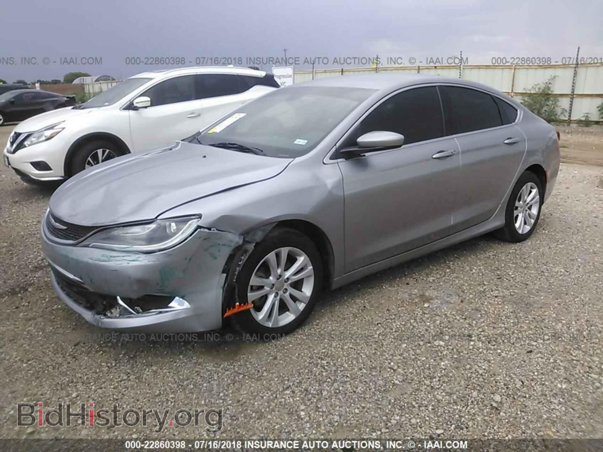 2016 Chrysler 200 - VIN: 1C3CCCAB9GN156884 - Фото 2