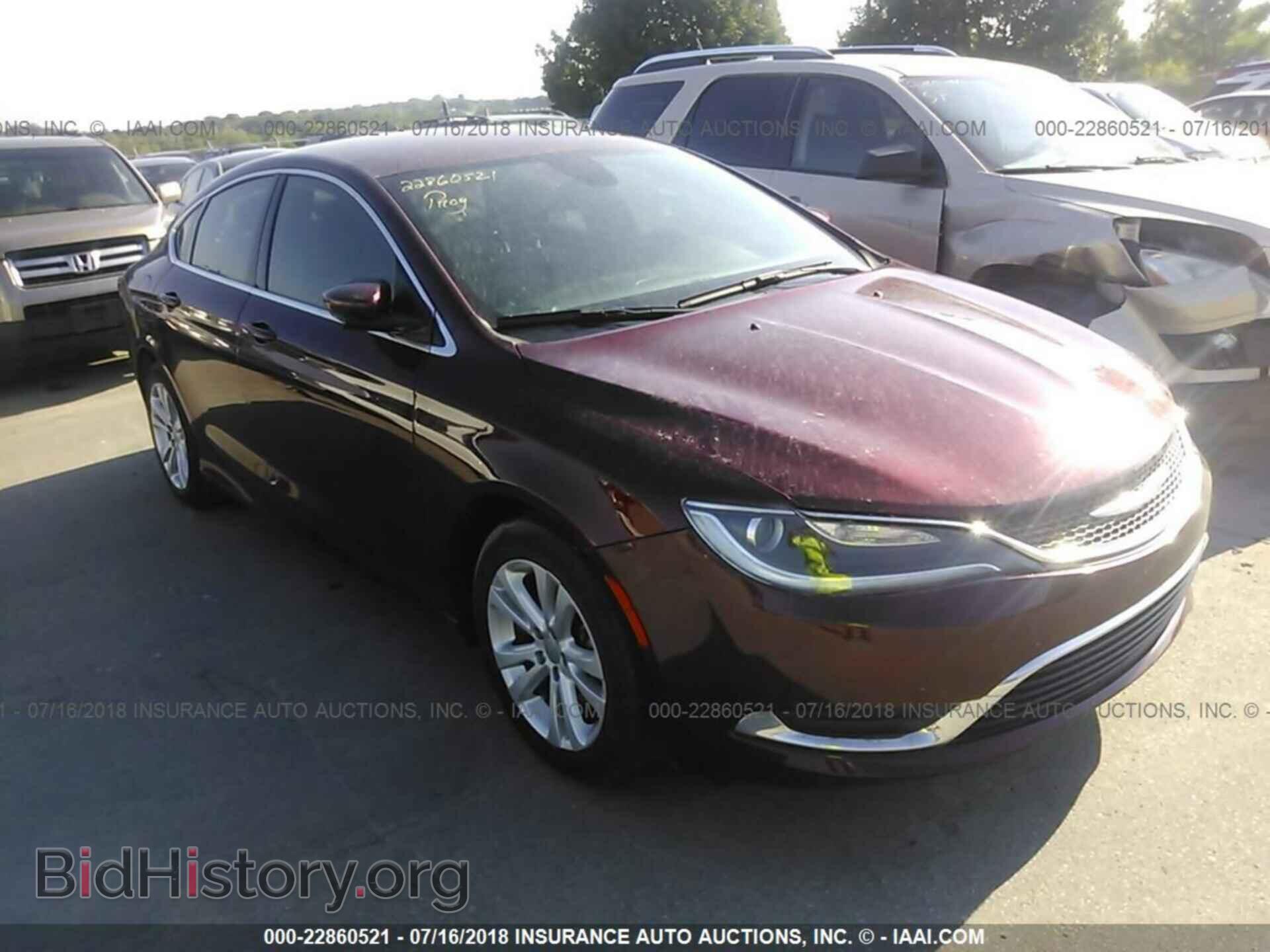 Photo 1C3CCCAB0GN132201 - Chrysler 200 2016