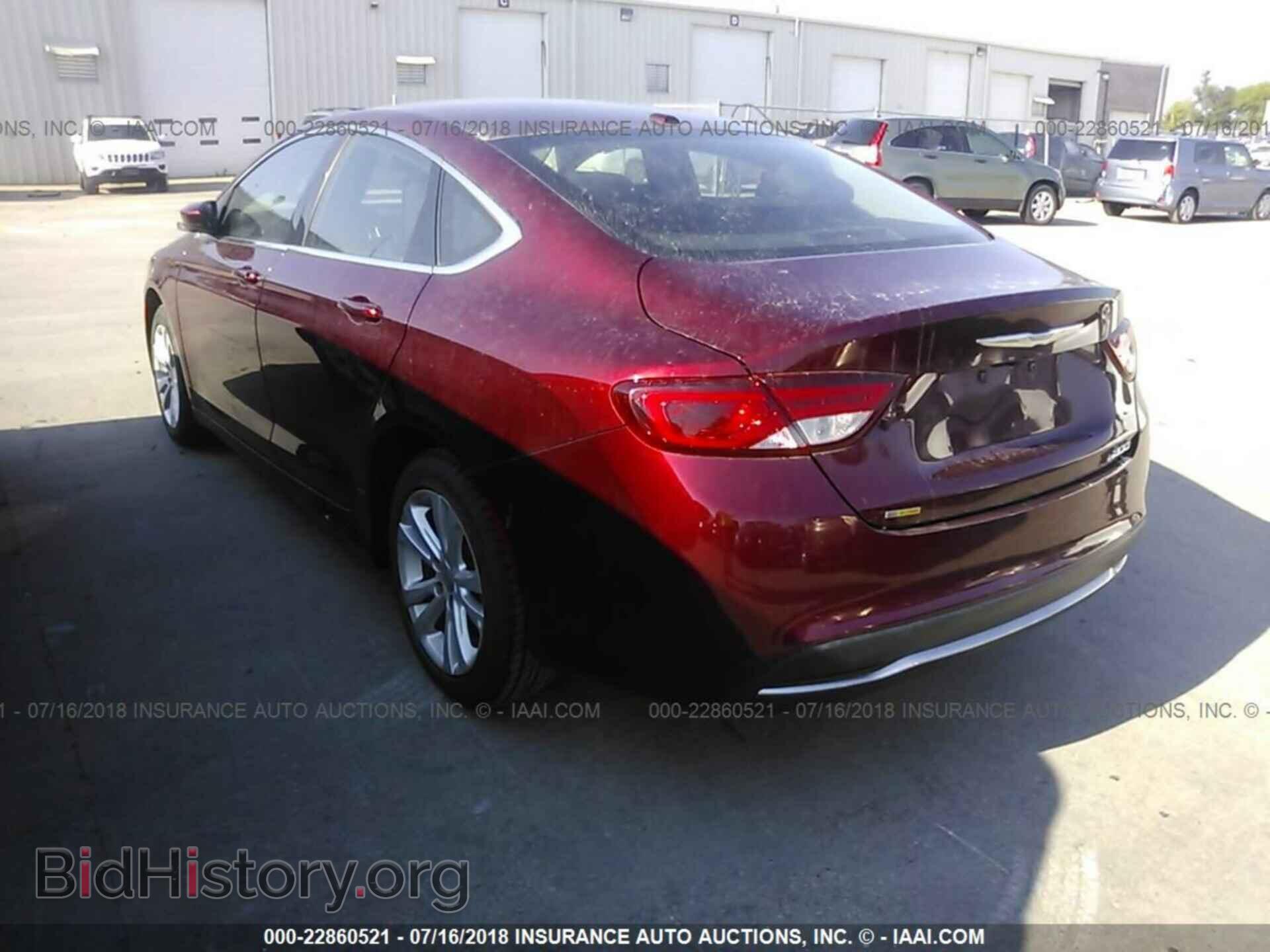 2016 Chrysler 200 - VIN: 1C3CCCAB0GN132201 - Фото 3