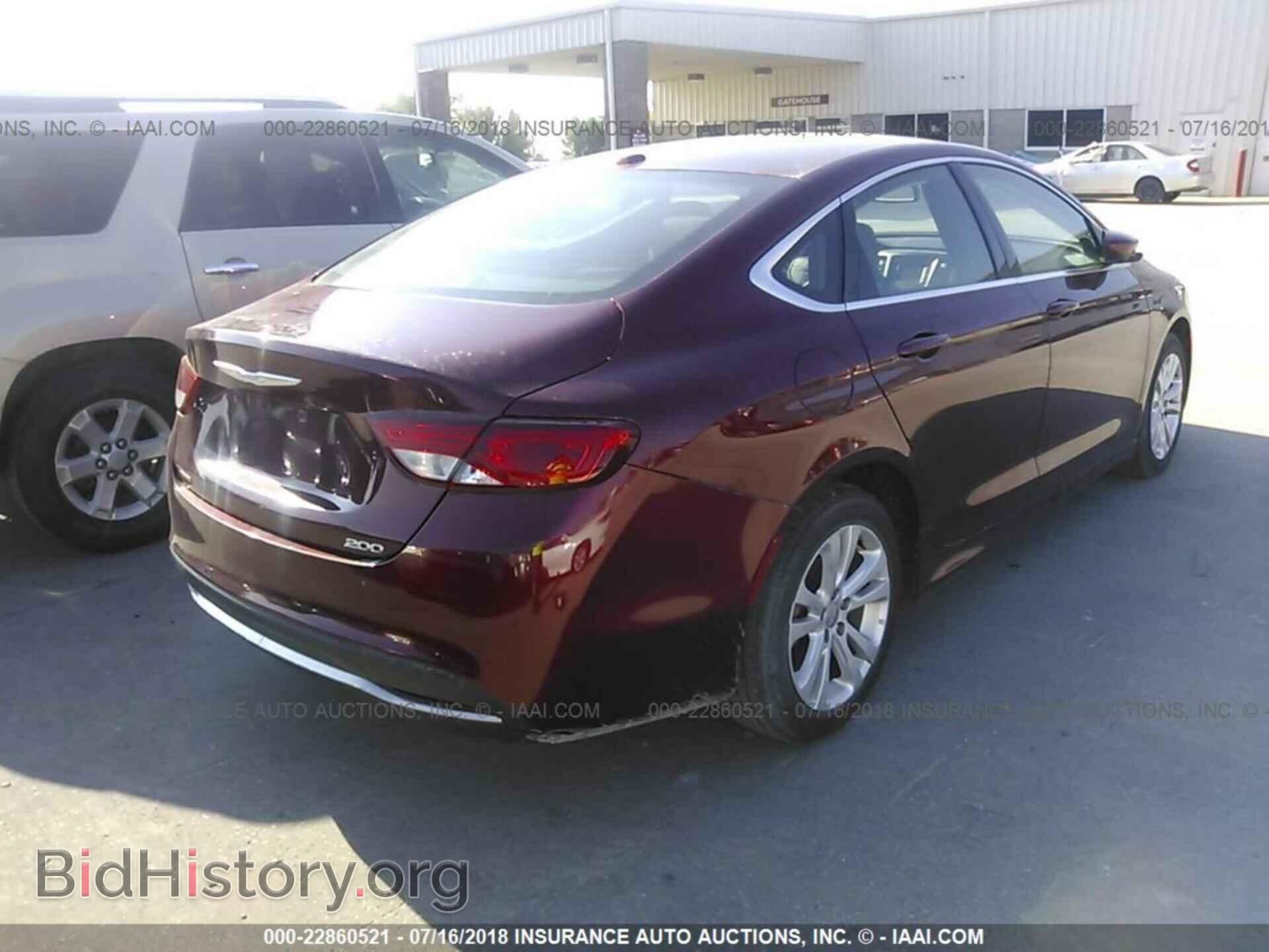 2016 Chrysler 200 - VIN: 1C3CCCAB0GN132201 - Фото 4